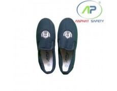 Giày Bata XP xanh đen (Không cột dây)